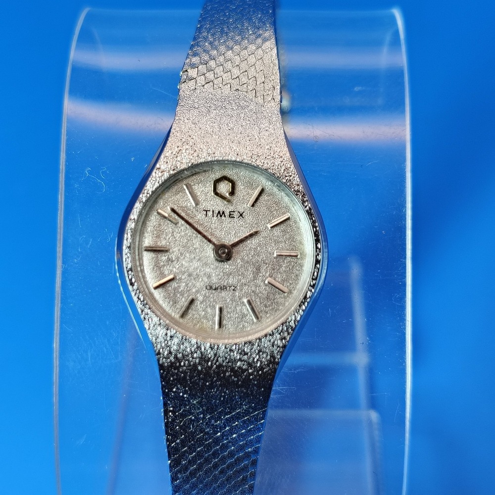 Vintage 1987 Timex K Cell Electronic Set 22mm Women's Quartz Cocktail Watch